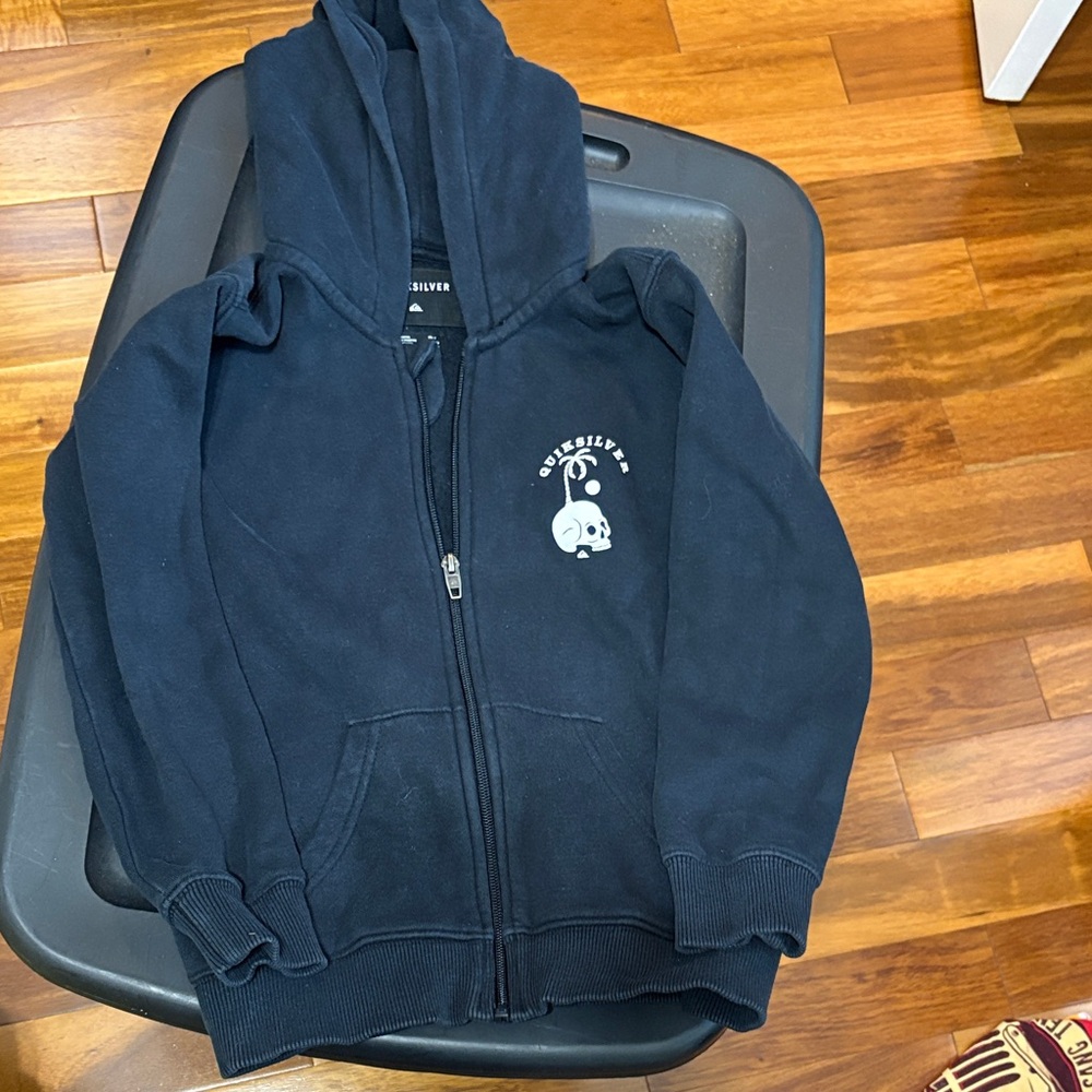 Quiksilver black Kids Hoodie